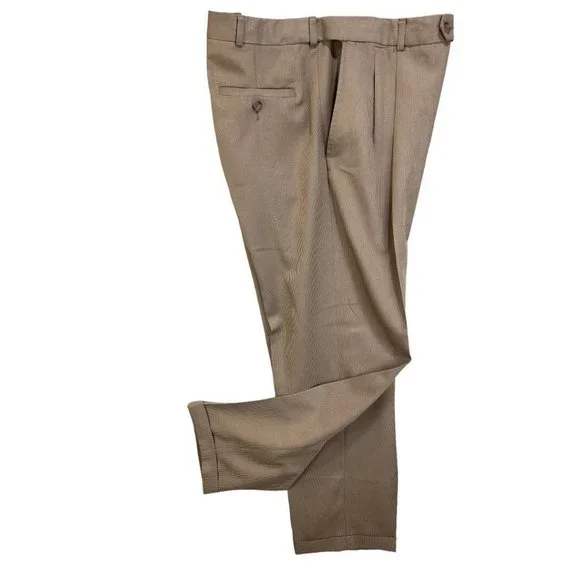 haggar brown dress pants Haggar Dress Pants Men's 36